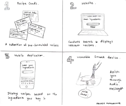 Step-by-step cooking instructions with visual guides