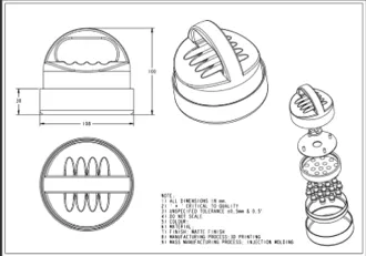 Exploded CAD View