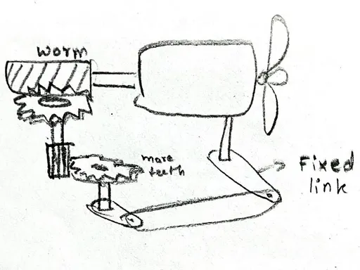 Gear Mechanism Sketch