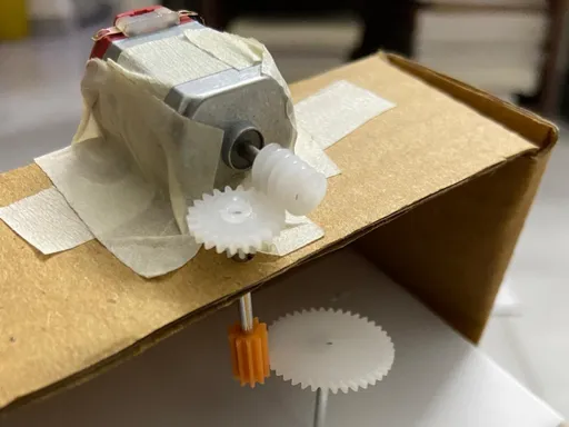 Motor and Gear Assembly