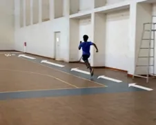 Athlete sprinting analysis